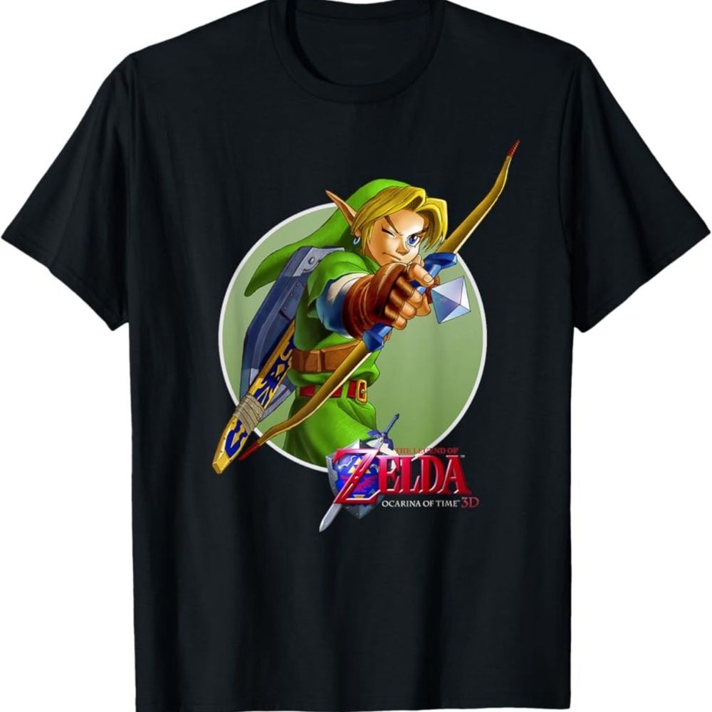 Zelda Ocarina Of Time 3d Shirt